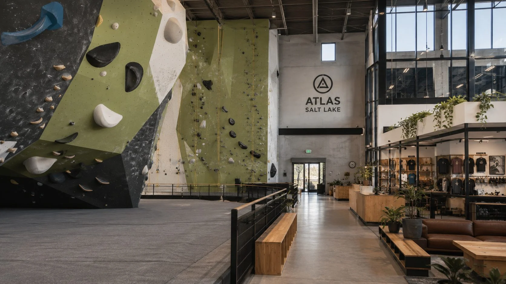 The Salt Lake City gym, main floor